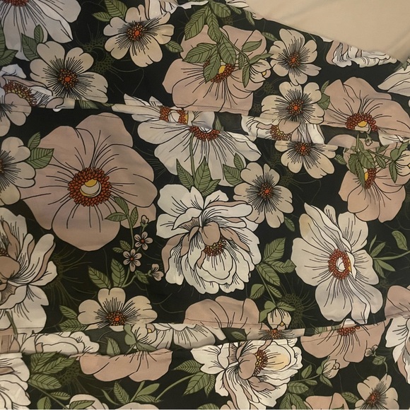 Forever 21 Maxi dress. Floral. Long sleeve with slits. Smoke free home. - Picture 4 of 10